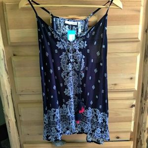 Women's halter tank top